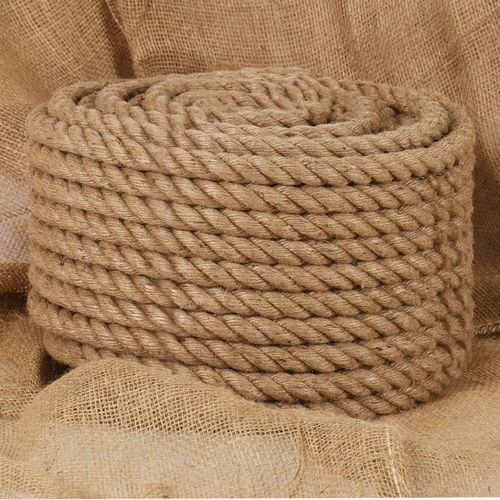 vidaXL Seil 100% Jute 20 mm 100 m