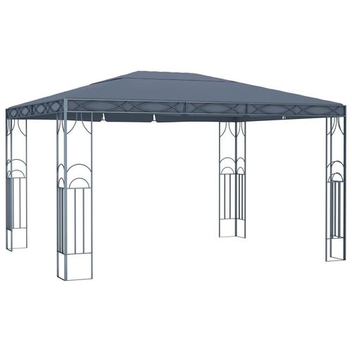 vidaXL Pavillon 400 x 300 cm Anthrazit