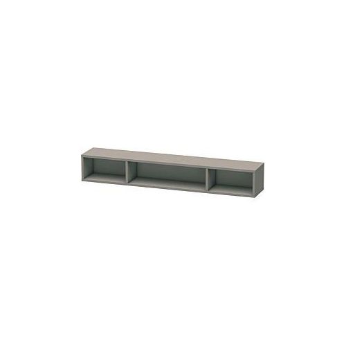 Duravit L-Cube Regalelement LC120004343 80 x 14 cm, basalt matt, 3 Fächer, horizontal