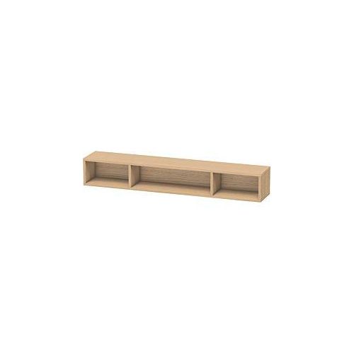 Duravit L-Cube Regalelement LC120003030 80 x 14 cm, Eiche natur, 3 Fächer, horizontal