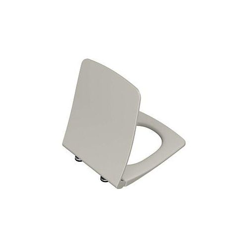 Vitra Metropole WC-Sitz 122-020R409 mit Absenkautomatik, mit Schnellverschluss, Duroplast, taupe matt