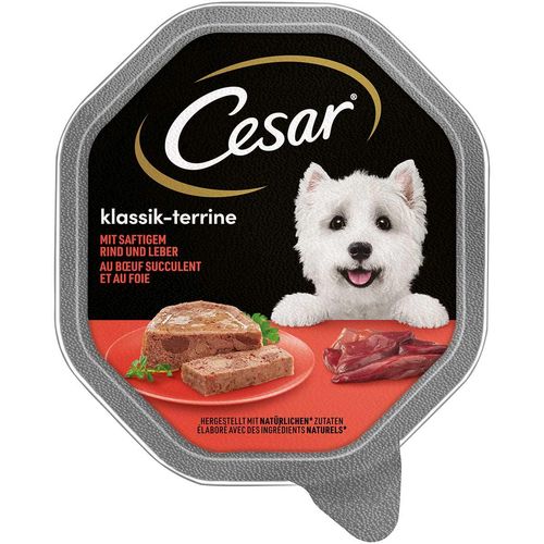 CESAR Klassiker mit Rind und Leber 14x150g