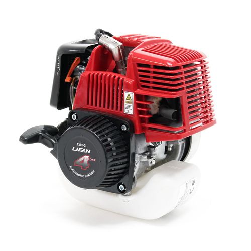 LIFAN 139F-2 Benzinmotor mit Seilzug und 1,2PS für Kettensägen, Laubbläser, Rasentrimmer & Erdbohrer