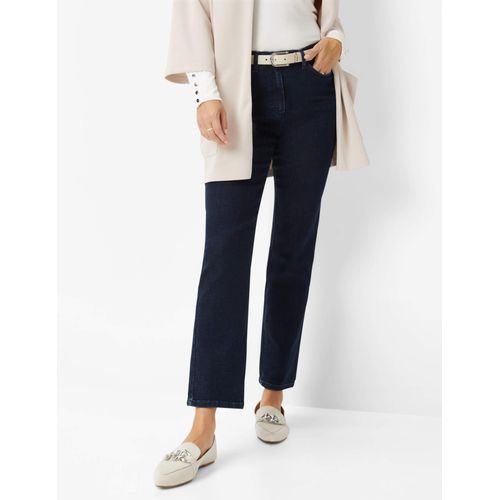 Raphaela by Brax Damen Five-Pocket-Hose Style PATTI STRAIGHT DARK BLUE, denim dunkelblau, Gr. 40 Image