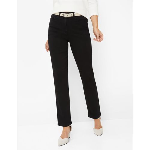 Raphaela by Brax Damen Five-Pocket-Hose Style PATTI STRAIGHT BLACK, denim schwarz, Gr. 48K Image
