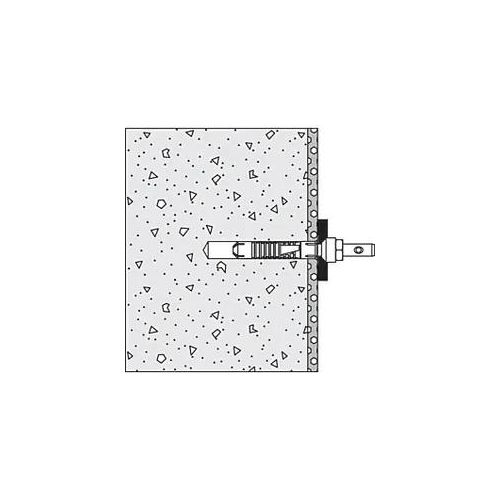 Hewi 801/805 Befestigung BM10.2.1 für Rückenstütze, Spezialschraube M 10 x 95