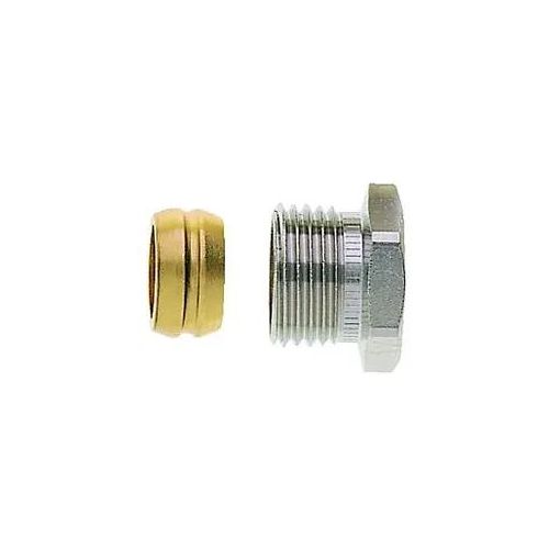 Heimeier Klemmverschraubung 2201-18.351 Rp 3/4, Ø 18mm, Messing vernickelt
