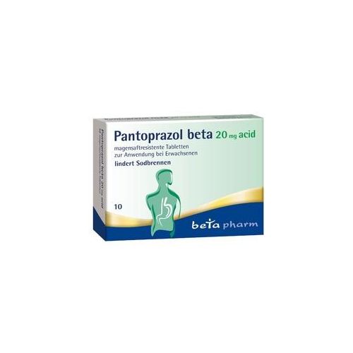 Pantoprazol beta 20 mg acid