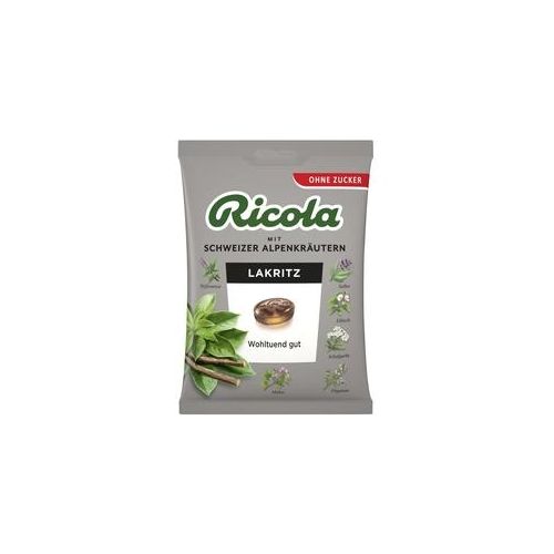 Ricola Lakritz Schweizer Kräuterhbonbon zuckerfrei