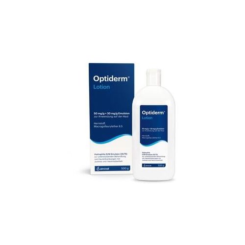 Optiderm Lotion bei Juckreiz und trockener Haut