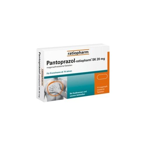 Pantoprazol-ratiopharm bei Sodbrennen