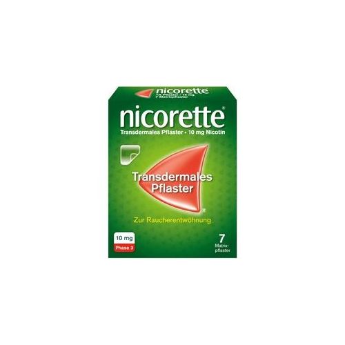 nicorette TX Pflaster mit 10 mg Nikotin zur Raucherentwöhnung