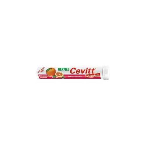 HERMES Cevitt+Calcium Blutorange Brausetabletten