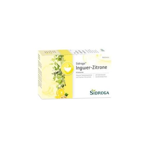 SIDROGA Wellness Ingwer-Zitrone Tee Filterbeutel