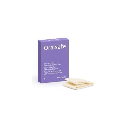 Oral Safe Latexschutztuch Erdbeere