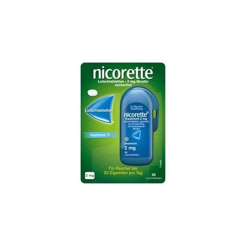 nicorette 2 mg Nikotinlutschtabletten freshmint