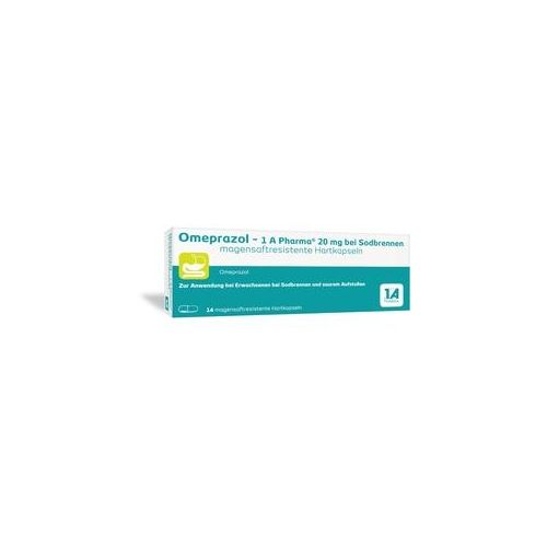 Omeprazol - 1A Pharma 20 mg bei Sodbrennen