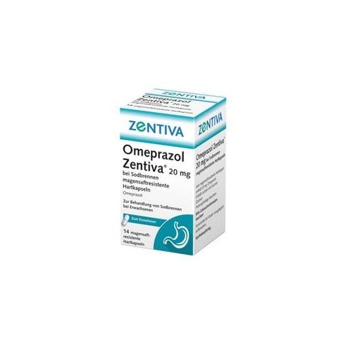 Omeprazol Zentiva 20mg bei Sodbrennen