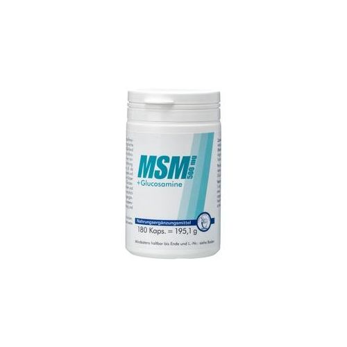 MSM 500 mg+Glucosamine Kapseln