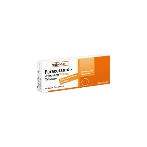 Paracetamol ratiopharm 500mg - bei Fieber