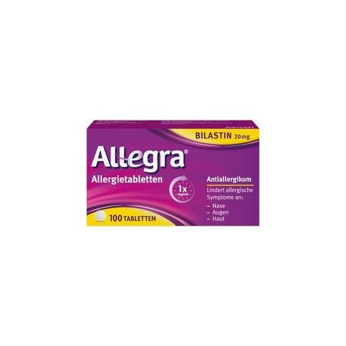 Allegra Allergietabletten - schnell bei Heuschnupfen & Allergien