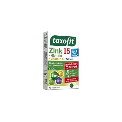 taxofit Zink + Histidin + Vitamin C + Selen