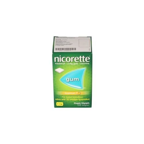 nicorette 4 mg freshfruit gum