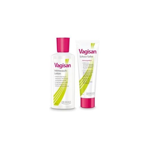 Vagisan Intimwaschlotion 200ml & Vagisan Schutz-Salbe