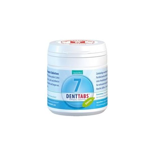 DENTTABS Zahnputztabletten stevia-mint