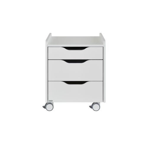 PAIDI Rollcontainer Rollcontainer 3S ¦ weiß ¦ Maße (cm): B: 44,3 H: 53,29 T: 57.3
