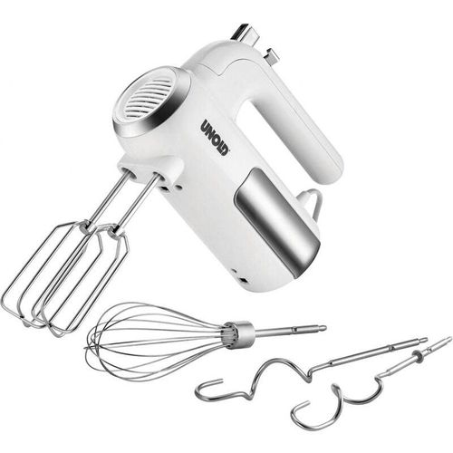 Handmixer 3 in 1 ,weiß/edelstahl, 450 Watt - Unold