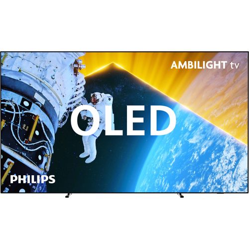 F (A bis G) PHILIPS OLED-Fernseher Fernseher schwarz