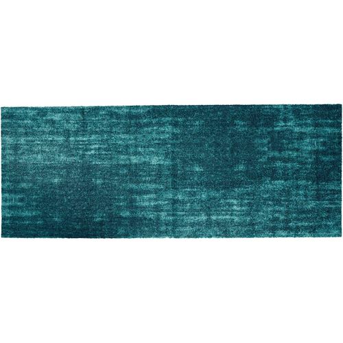 Fußmatte SALONLOEWE Teppiche Gr. B: 180cm, 7mm, L: 60cm, blau (petrol)