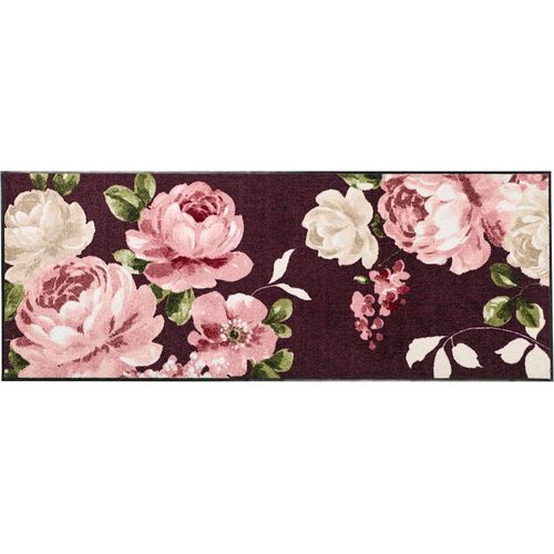 Fußmatte SALONLOEWE Gr. 3, lila (aubergine), B:60cm H:7mm L:85cm, Polyamid, Kunstfaser, Teppiche