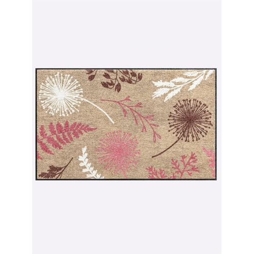 Fußmatte HEINE HOME Teppiche Gr. B: 70cm, 7mm, L: 185cm, rosa (taupe, altrose)