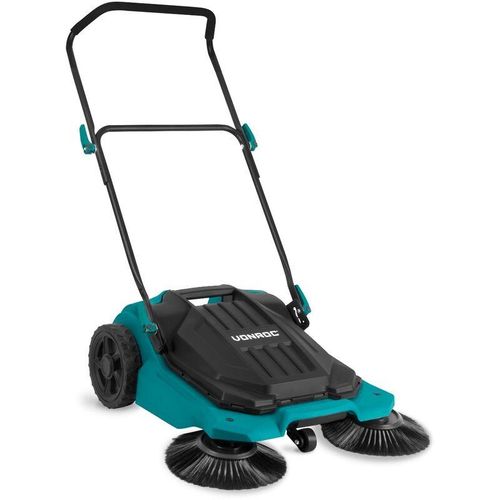 Kehrmaschine - 65cm Kehrbreite - 18 Liter Behälter - kehrt bis zu 2600m2 pro Stunde