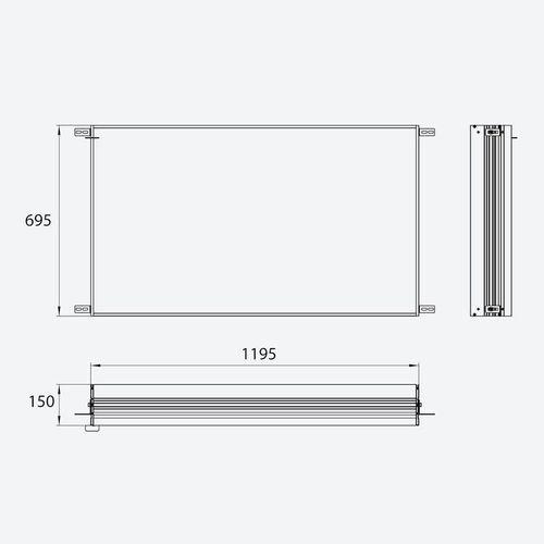 Emco Evo Einbaurahmen, 939700004,