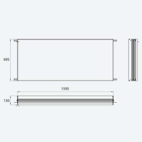 Emco Evo Einbaurahmen, 939700006,