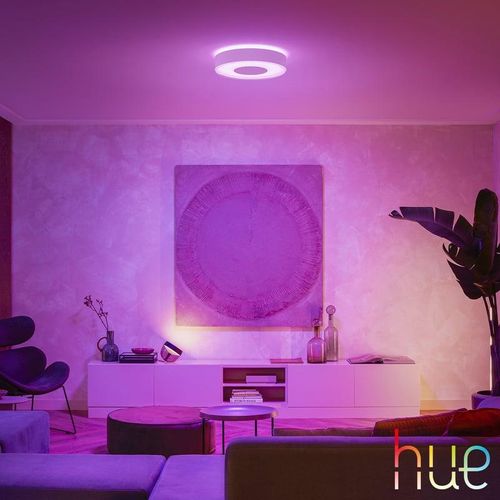 PHILIPS Hue Infuse RGBW LED Deckenleuchte mit Dimmer, 8718696176498,