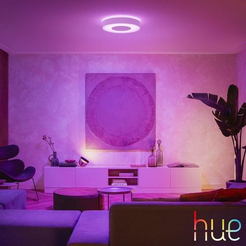 PHILIPS Hue Infuse RGBW LED Deckenleuchte mit Dimmer, 8718696176511,