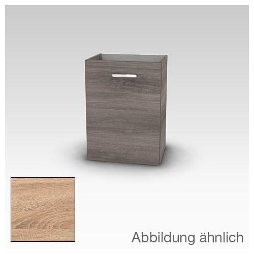 Artiqua 415 Handwaschbeckenunterschrank mit 1 Tür, 415-WUT-L25-R-7134-426#GriffD2-178,