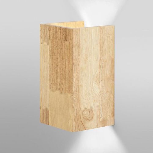 LEDVANCE Smart+ Orbis Wood Rectangular LED Wandleuchte mit Dimmer und CCT, 4058075574298,