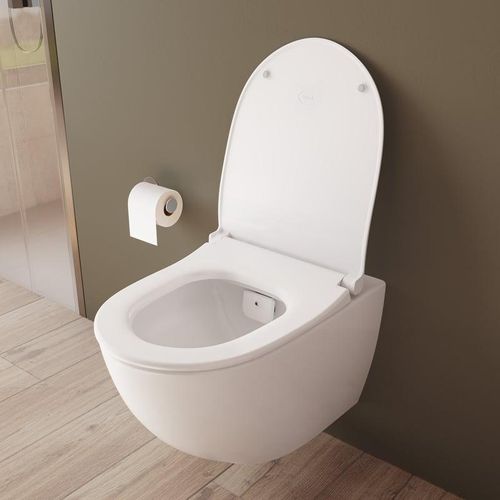 VitrA Aquacare Sento Wand-Dusch-WC mit WC-Sitz, 7748B003-6206,