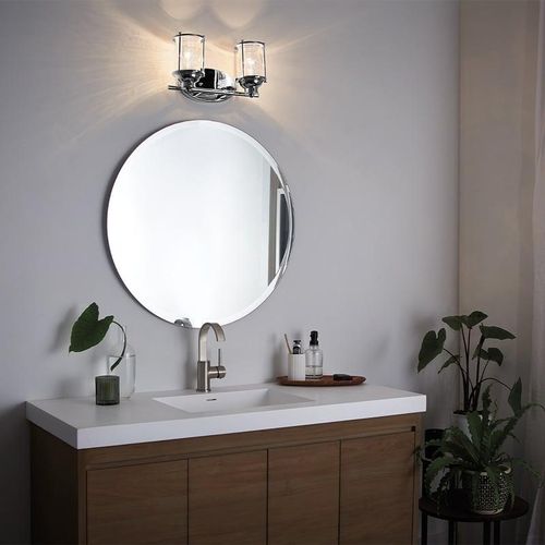 Elstead Lighting Ashland Bay Wandleuchte 2-flammig, QN-ASHLANDBAY2-PC-BATH,