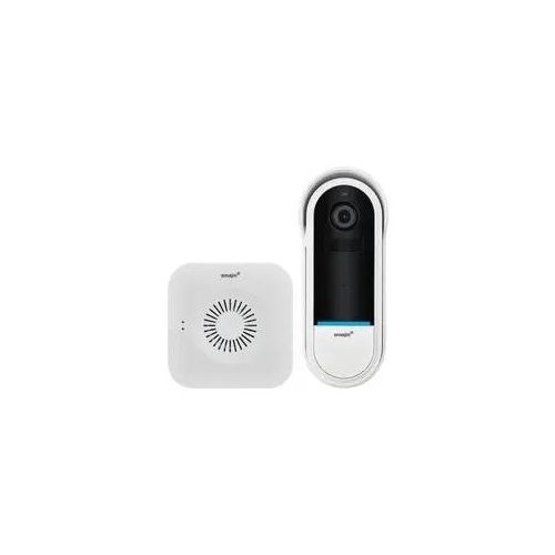 omajin Wireless Video Doorbell - WLAN Videotürklingel mit Gong - Weiß