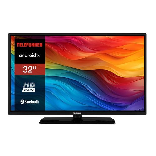 Telefunken D32H554X2CWII 32 Zoll Fernseher / Android TV (HD-ready, HDR, Triple-Tuner)