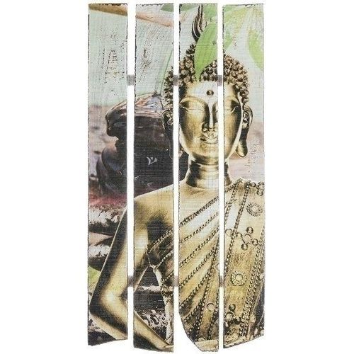 Holzwandbild Buddha Motiv "Buddha Calm"