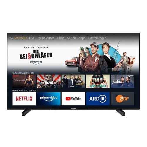 Telefunken 50 Zoll Fernseher Fire TV (4K UHD Smart TV, HDR Dolby Vision, Dolby Atmos, Triple-Tuner)