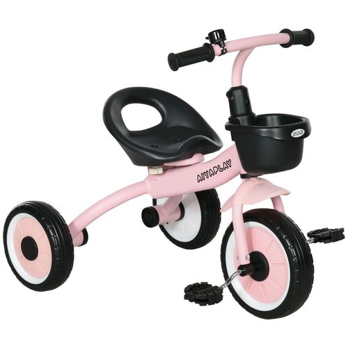 Dreirad, Kinderfahrrad mit Fahrradkorb, Kinderrad für Kinder 2-5 Jahre