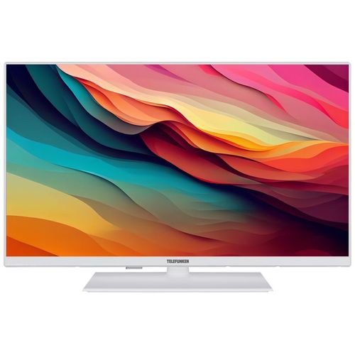 TELEFUNKEN XF32N750M-W Fernseher 32 Zoll Full HD LED TV mit Triple-Tuner, weiß